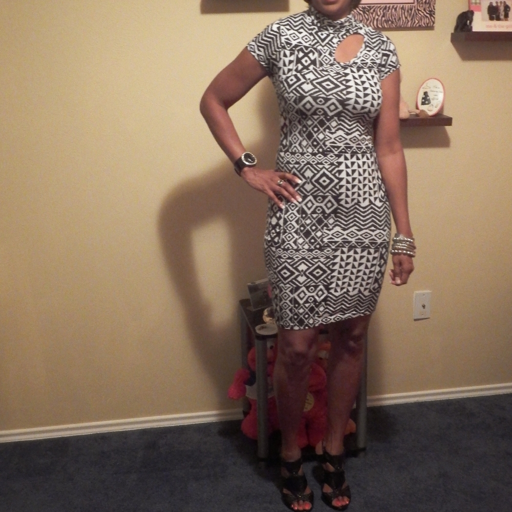 Women's Print Bodycon Dress